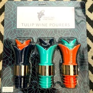 Tulip 🌷 Wine Pourers AND Stoppers